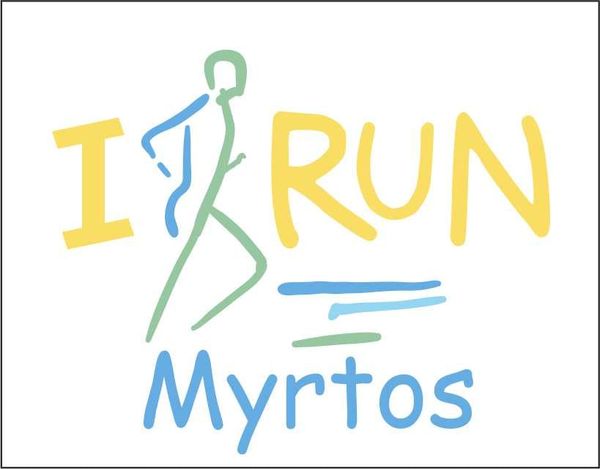 I run Myrtos 2022 - 12km